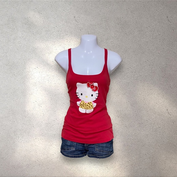 Hello Kitty Red Tank Top - Picture 1 of 5